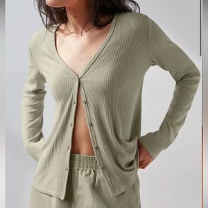 NWT Aritzia Wilfred Free Starsky Longsleeve - Light Birch XS